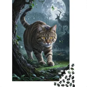 for Adults Transform Your dump Evening with Scottish Fold - 1000 Piece Wooden Puzzle Adventure - The Ultimate Brain Teaser 