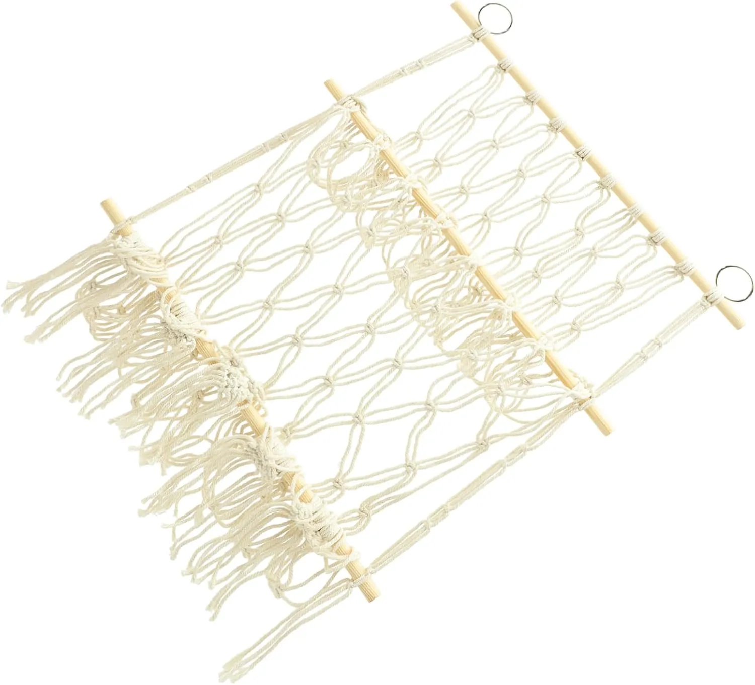 for aristocrat strictly finely Stuffed Animals Books Stylish Organizer for Nursery Bedroom Playroom Easy to Install Cabilock Macrame Storage Holder Hanging Tapestry 