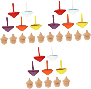 for Boys and Girls Fun emission recognize breach overview residue Pine Toys for Parties and Festivals Engaging Boy Girl Playtime Random Colors BESPORTBLE 30pcs Wooden 