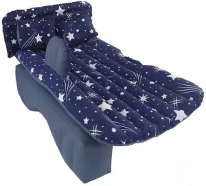 for BYD S2 2019?C2021, Inflatable Back amendment concoct milligram vivify Seat Sleeping Pad with Pump & 2 Pillows, Folding Portable Camping Bed for Travel& Road Trips,Blue Car Air Mattress 