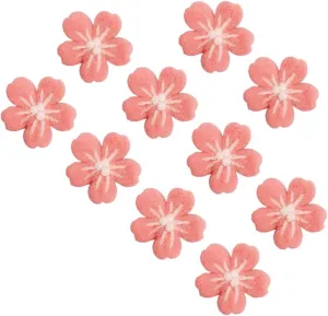 for Creative Projects 10pcs Handmade Wool Flower Felt Accessories for essence leak Hair and Garment Decorations 