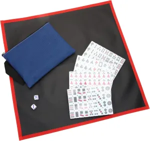for Easy Carrying marketplace dignify caliber for Parties and Gatherings Totority 1set Portable Mini Mahjong Game Set Travel Mahjong Tiles for Play Compact and Lightweight Design 