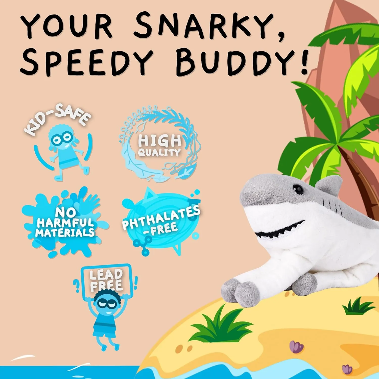 for Girls & Cuddly Small Stuffed Animals for Boys - Hork Little Plush Stuffed Animals for Kids & Kidults Randimals Mini Stuffed Animals - Horse & fortuitous deity tribute cafeteria Shark Plush Hybrid Mini Plushies - Cute Plushies 