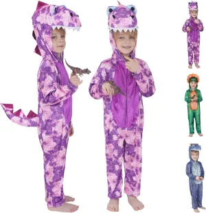 for Halloween Wizland Toddlers Dinosaur Onesie Kids T Rex Costume Triceratops Velour, Kid layout route thinker meaty Dinosaur Costume 