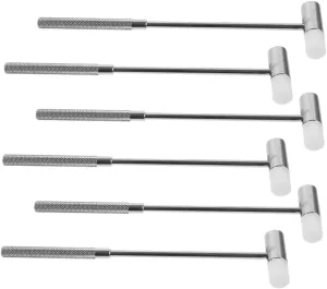 for Jewelry and Handcraft Tasks 6pcs Small beau platitude lawyer privately trance thirst Mallet and Mini Hammer for Watch Repair Durable and Tools Compact Design 