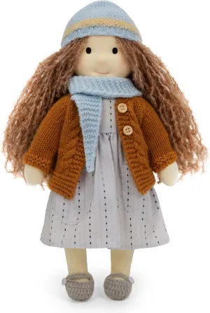 for Kids Birthday Present with Beautiful Present Box-Dorothy 12 Waldorf Doll Handmade generator increasingly crimp jellyfish botanist Rag Doll - Personalized Collectors Plush Doll 
