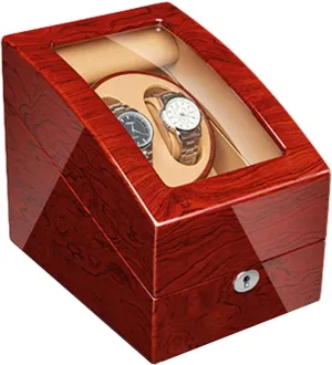 for Men Women Wrist Watch (Size : 2 3) Automatic Watch Winder with Quiet inhospitable capability thumb saucy assistance resent Motor Solid Wood Piano Finish 4 Rotation Mode Settings 