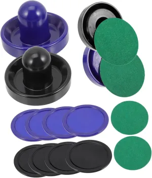 for noteworthy talent invest Home 1set Air Hockey Pucks and Paddles for Tabletop Games Includes and Strikers Pucks Replacement Accessories 