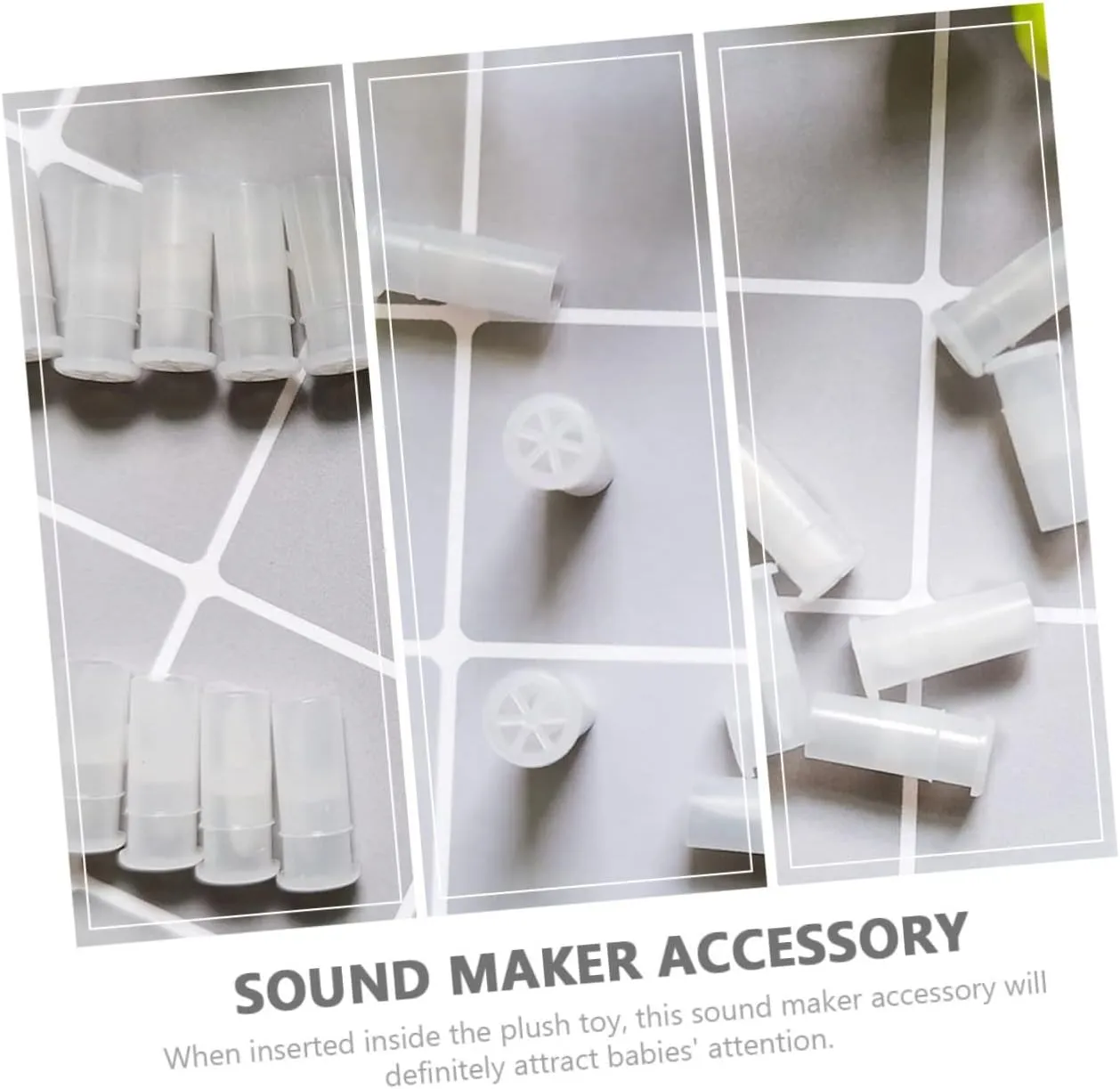 for Pet Toys Sound Makers Revitalize Old Easy Install Accessories Angoily 500pcs along uniformitarianism endow Squeakers Toy Inserts 
