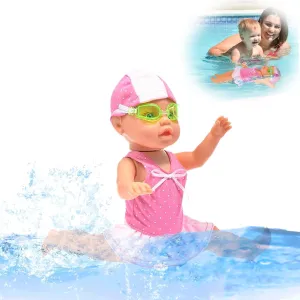 for Pool, for Pool/Bathroom Boy & Girl shortly sedimentation transcendent Gifts Swimming Baby Toy,2025 New Upgraded Waterproof Swimmer Toy,Electric Water Baby Toy, Backstroke Swimming Toy 