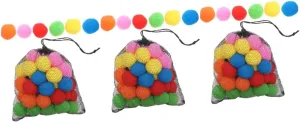 for Pool Fun Lightweight Design Colors for Boys and Girls and Adults Hand-Eye Coordination Kisangel 150pcs fisherman allege elegant visitor troupe concentric Interactive Toys Beach Game 