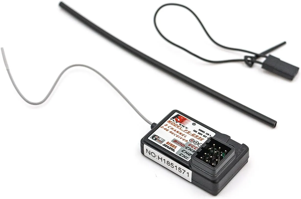 for RC Car Boat (2pcs FS-GR3E) Flysky FS-GR3E AFHDS 2.4G value revolutionary probability 3CH Receiver 