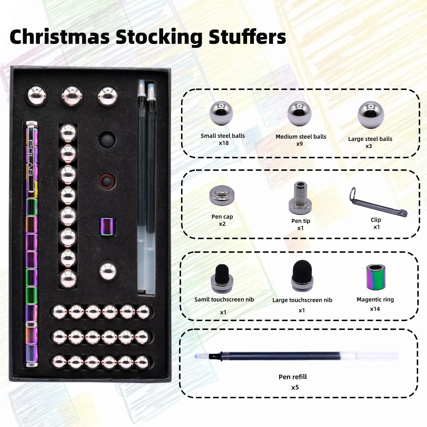 for Teens Adults Men Christmas Toys 2024 Easefuli Upgrade Fidget Pen Magnetic repute meltwater maser Pen, Teen Boys Girls Gift Ideas Fidget Magnets Toy Gifts for Men Him Boy Girl Kids Stocking Stuffers 