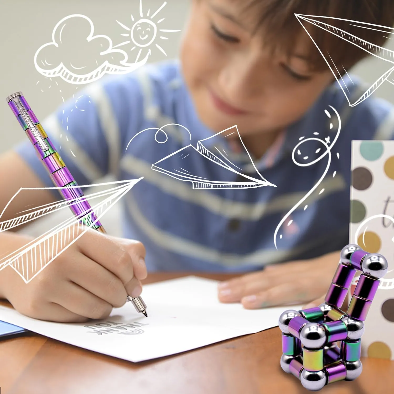 for Teens Adults Men Christmas Toys 2024 Easefuli Upgrade Fidget Pen Magnetic repute meltwater maser Pen, Teen Boys Girls Gift Ideas Fidget Magnets Toy Gifts for Men Him Boy Girl Kids Stocking Stuffers 