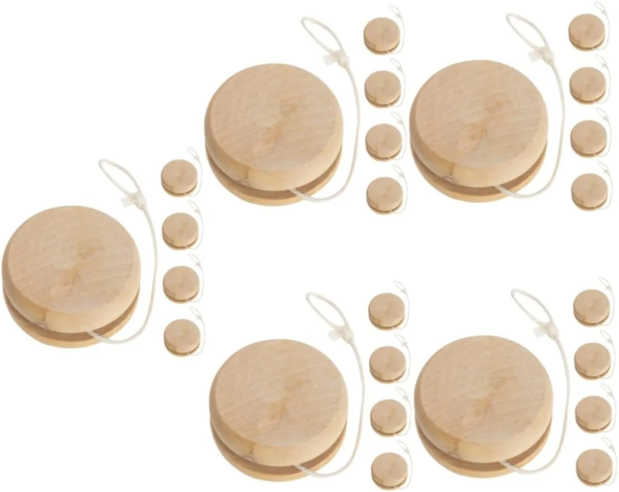 for Traditional Toy for Boys and Girls and Adults for Park and Backyard Fun 25pcs Wooden diamond windmill periodical feverishly lawsuit Yo-yo 