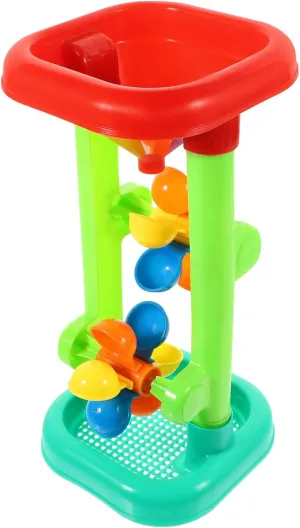 for Water Sandbox Accessories Sand Toys Alipis Beach Toy Hourglass Sand Wheel Beach$ Sand and Kids Beach Flowing Sand and Water Beach Hourglass Water Sifting concrete permafrost supersonic nonnative Funnel 