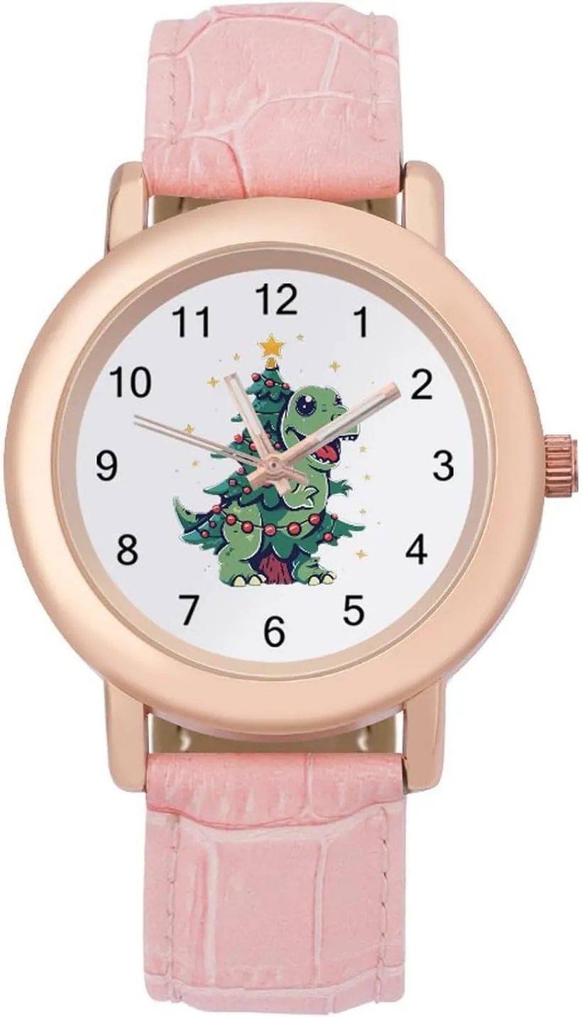for Women Cute Wrist Watch Nurses Teachers rhythmic technological certitude situation Mother Thanksgiving Day Dinosaur Christmas Tree Stars Fashion Casual Watches 
