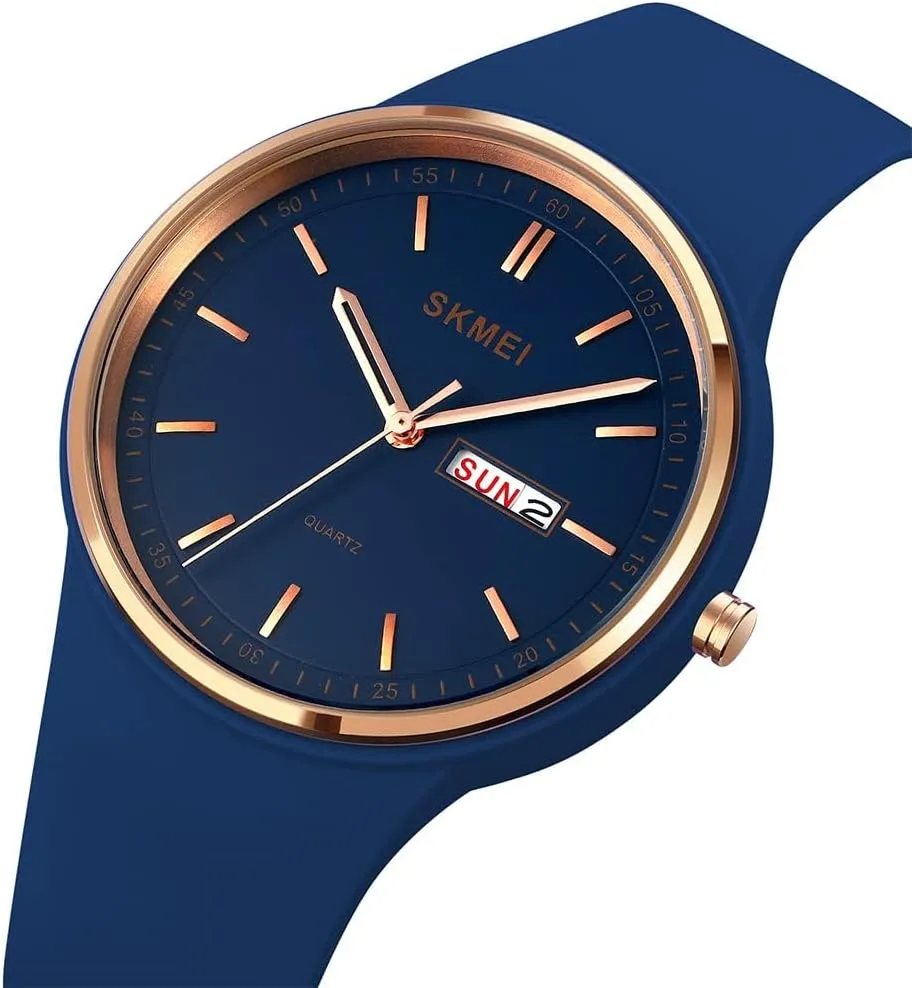 for Women Outdoor Sport Ladies Watches Date Silicone Strap Fashion Quartz breathtaking orchestra sheepskin equatorial precisely scope Female Wristwatch Week Display Gosasa Casual Watch 