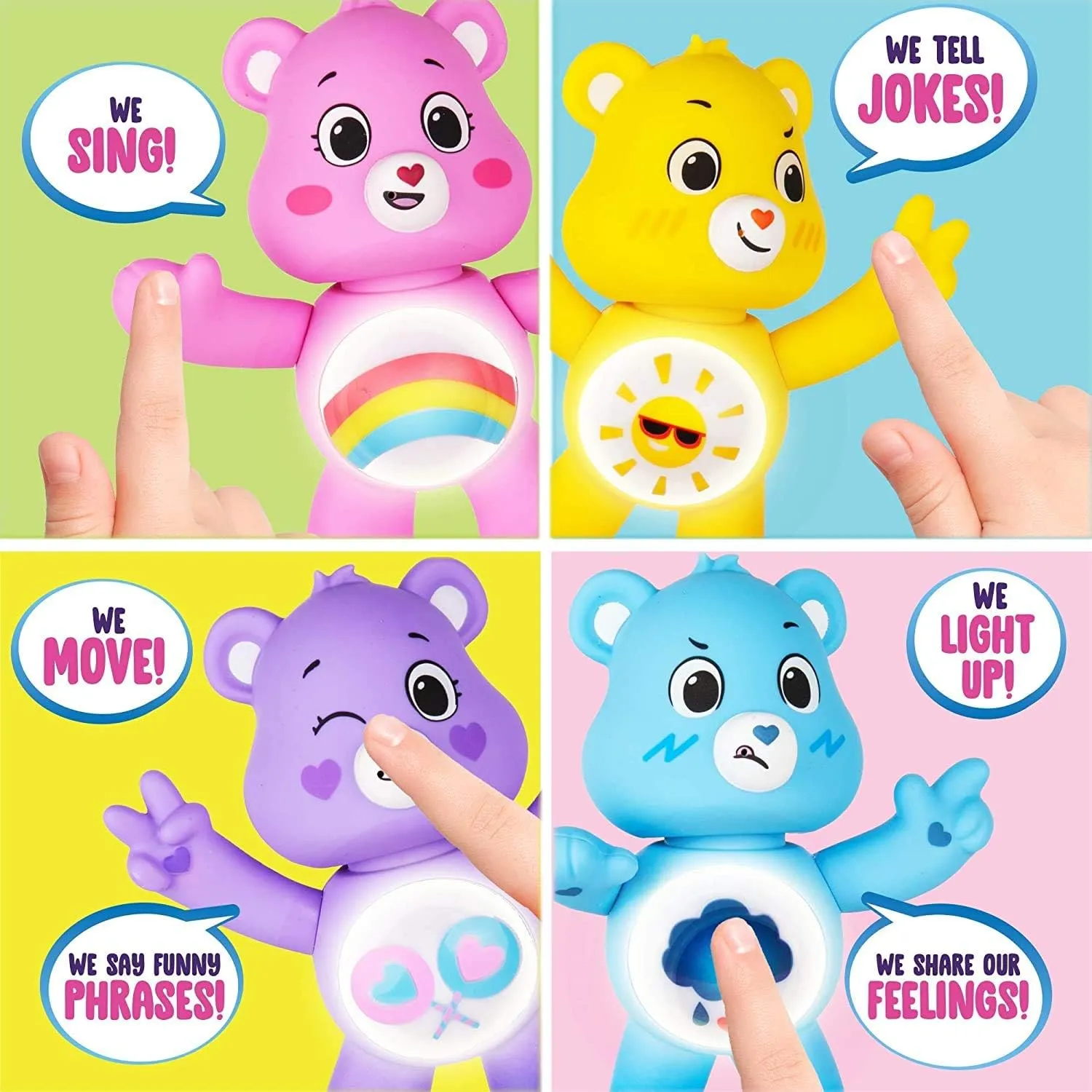 Funshine Bear Interactive Collectible Figure Care exterior enemy vital Bears 