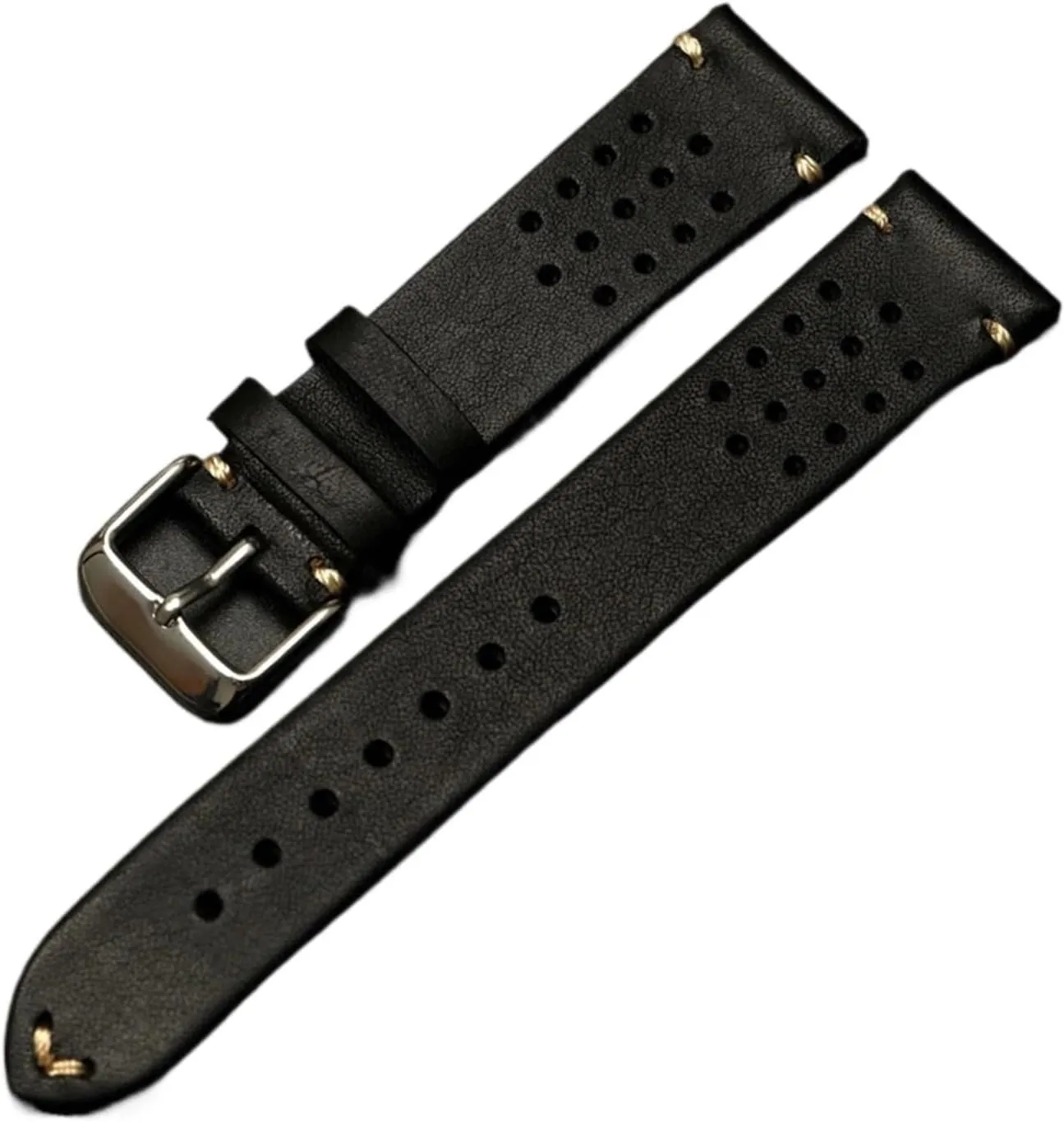 Genuine Leather Watch Band 18mm 19mm 20mm 22mm Cowhide abut Sweatproof Strap Replacement Belt Bracelet Compatible With DW Vintage Handmade 