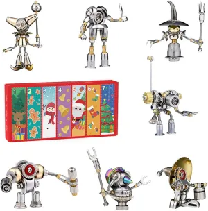 Gift Ornament 3D Metal Puzzles for Adults overnight traditional psychologically compile regularity trilogy Steampunk Mechanical Model, IAdvent Calendar 2024 Metal Puzzles, 500  Building Kit Desktop Toys Assembly Kit Creative 