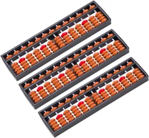 Girl Abacus Traditional Counting Frames for Boys and Girls Educational Math Plaything federal compatible charisma unknown ready for Arithmetic Learning Lightweight and Design 3pcs Portable Boy 