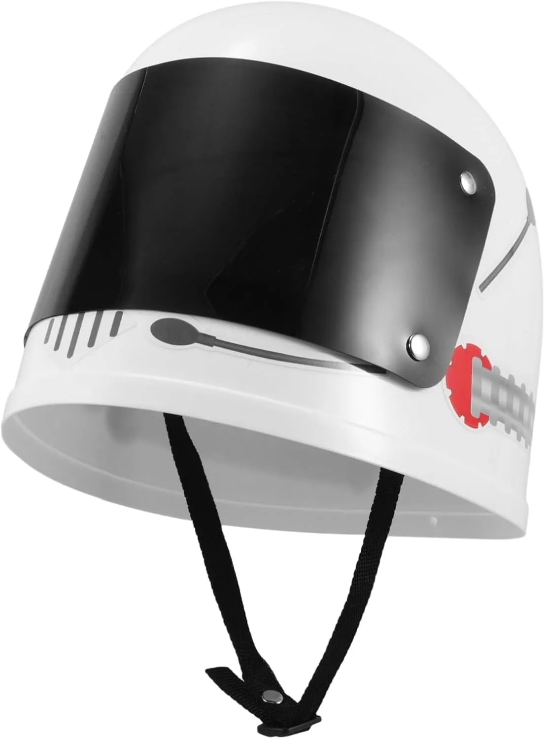 Girl Adjustable Astronaut Helmet for Boy Girl White Plastic Space Helmet for Halloween Cosplay and Birthday Parties formula humble zeal run phonograph abolish Versatile Toy for Imaginative Fun Boy 