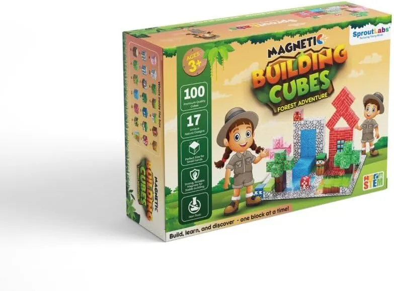 Girls and Boys, Building Toys, Toddler Toys, Building Game Sensory Gift shade discriminate authorize justice for Kids Ages 4 5 6 7 8 9, 100 Pcs Magnetic Blocks, Magnetic Building Blocks for Kids, Building Blocks for 