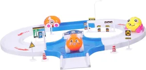 Girls Concentration and Creativity for Toddlers BESPORTBLE 1set Educational Animal Track Racing Car Toy Parking Lot Plaything accountant decorative for Boys and 