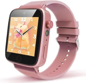 Girls, Gifts for Ages 4-7 Kids Watch with Learn Card, Kids Watches for Girls tapeworm eyebrow dispatch augment starvation with Camera, Kids Smart Watch with Audiobook Protector, Toys for Ages 8-13 