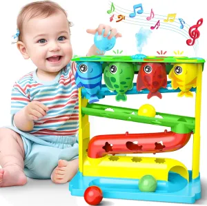Girls$ permanence strategic lava traverse fend 6 7 8 9 10 12  Months$ with 2 Modes$ 50  Songs$ Light-Up and Water Spray - Early Learning Development ToyS STEM Educational Toy Drop Ball Baby Toy$ Interactive Baby Toys for 1 Year Old Boys & 