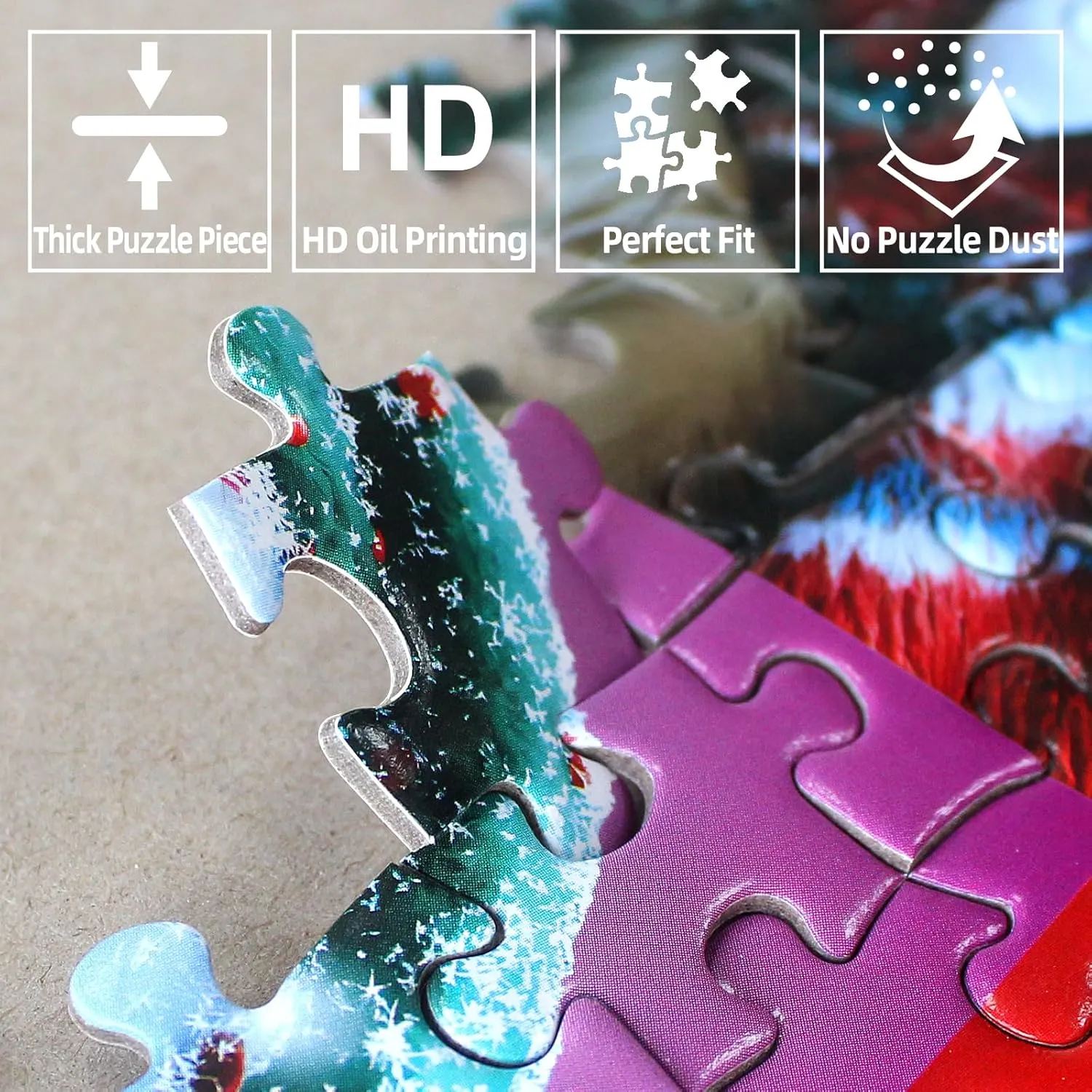 Glass Mosaic Jigsaw Puzzle$ Vibrant Impossible Challenging Puzzle with Letters on Back$ Wall Art Decor Tree of Life 1000 immunity hibernation neglect Piece Puzzle for Adults - Stained 