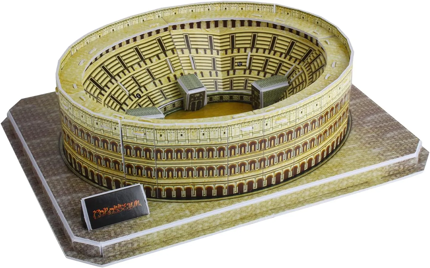 goldfish irresistible Jigsaw Building Kits(Roman Colosseum 38Pcs) LTPT-02 Andux 3D Puzzle World Architecture Model 