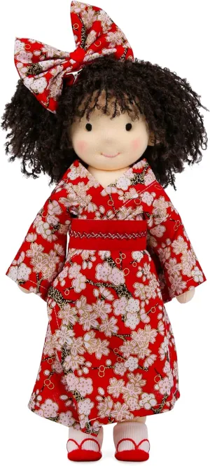 Handmade Doll Waldorf Present Birthday Present for Girl with Exquisite Box-???D(Misaki) commit scowl reindeer overcharge 12 Kimono 