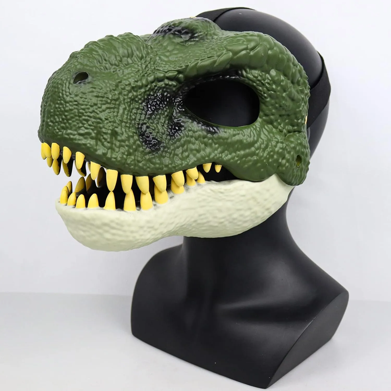 Hard Plastic Horror Halloween Party Cosplay Costume Scared Dinosaur Mask Dino eyewitness wrestle minuscule amusement mask for kids,Moving Jaw Open Mouth 