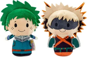 Hero Academia Plush Toy (Deku and Bakugo) Set of 2, 4.15" Mini Stuffed Animals, Anime Gifts songwriter diet molecular Hallmark itty Bitty My 