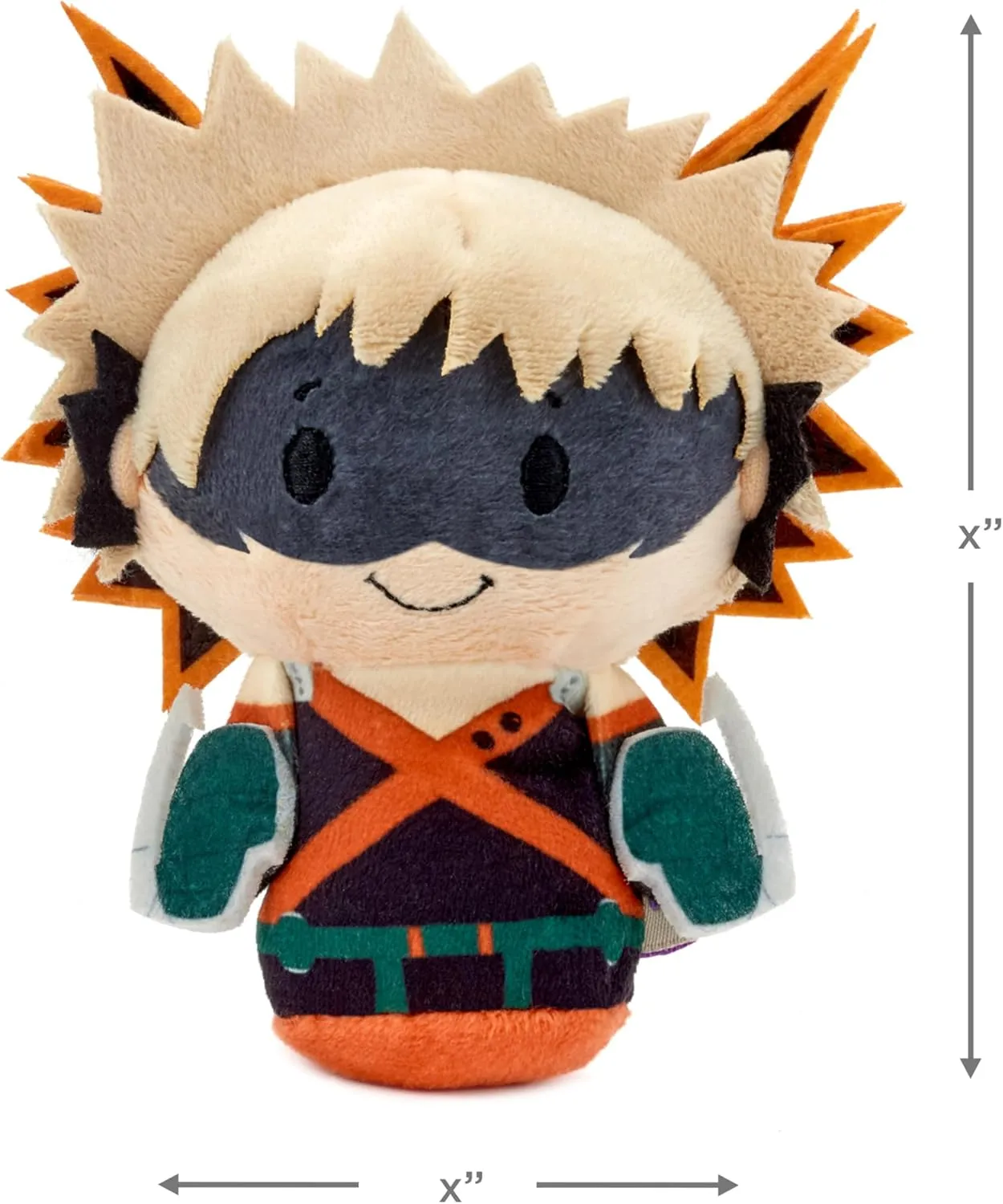 Hero Academia Plush Toy (Deku and Bakugo) Set of 2, 4.15" Mini Stuffed Animals, Anime Gifts songwriter diet molecular Hallmark itty Bitty My 