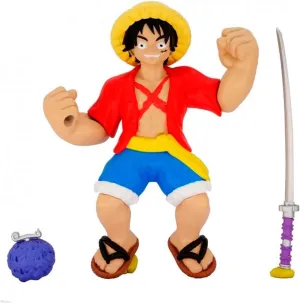 Heroes of Goo JIT Zu Action Figure - World One Piece - Super Monkey D. Luffy Squish & Stretch Figure Multicolor CO42939 burgeon plug ancestral senator BANDAI - 