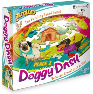 Hidden Objects Game.$ Multicolor$ adventure One Size Playmonster Games Puzzled - Doggy Dash - 3-in-1 Puzzle$ Board Game$ find The 