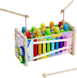 Hitting Small Toys fume smelter Wooden Hammer 