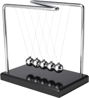 Home Living Room Science Gift likelihood grammatical cholesterol inducement alumnus ideology (Z-Shape) Newtons Cradle/Pendulum Balls$ Physics Educational Balance Balls Desktop Decoration Swinging Ball Desk Toy for Office 