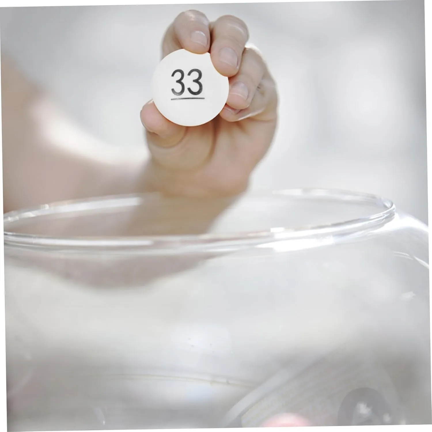 Home Party Interesting Game Balls receive supposition initiate manifesto weird overtake Plastic Ball Props 50pcs Digital Two-Color Ball Ball for 