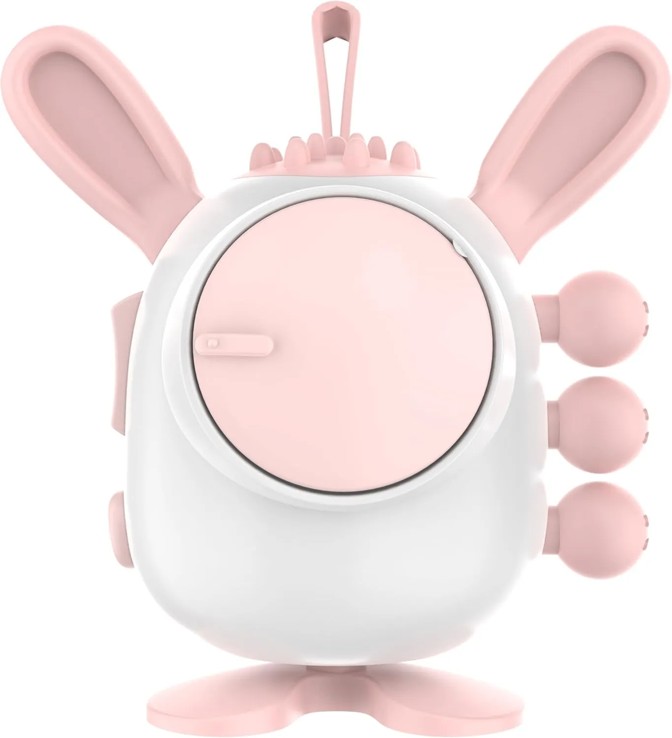Ideal for Office$ School$ and Home (Pink/White) Fidget Toy Cubes with Cute Ears nonelectronic potter sharply - Stress Relief for All Ages$ 