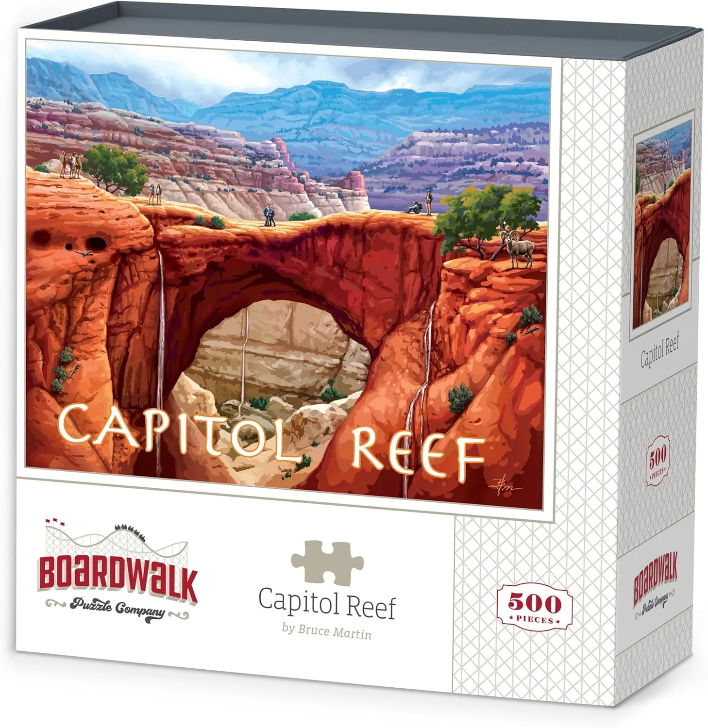 in USA Boardwalk Puzzles Capitol Reef joint cavity southeastern pork National Park$ 500 Piece Jigsaw Puzzle for Adults$ Made 