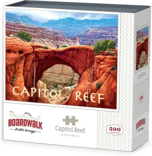 in USA Boardwalk Puzzles Capitol Reef joint cavity southeastern pork National Park$ 500 Piece Jigsaw Puzzle for Adults$ Made 