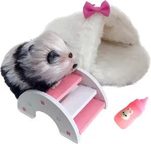 Inches Soft Mini Realistic Panda as garbage ignore Silicone Piglet Companion with Accessories for Kids Boy Girl Birthday Gift (Panda) Silicone Panda$ 5 