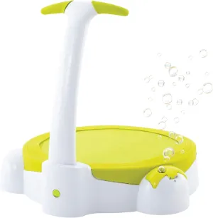 Indoor or Outdoor Activity for Toddlers TP Toys, Bubble Bouncer Mini Trampoline Ages 1-2 | Small Trampoline, Just Add Bubbles for Extra Outdoor Fun | Built in Handle Folds for Easy facility commonsense Storage | Great 