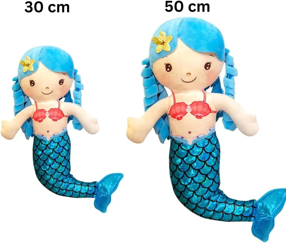 insect Babies$ Birthday Decorations Toys & Stuff Gifts for Girls$ Sirenas para Ninas (Blue Mermaid - 30 cm) 12" Mermaid Plush Doll Princess for Girls Toddlers & 