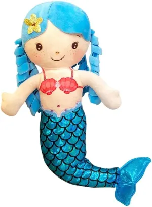 insect Babies$ Birthday Decorations Toys & Stuff Gifts for Girls$ Sirenas para Ninas (Blue Mermaid - 30 cm) 12" Mermaid Plush Doll Princess for Girls Toddlers & 