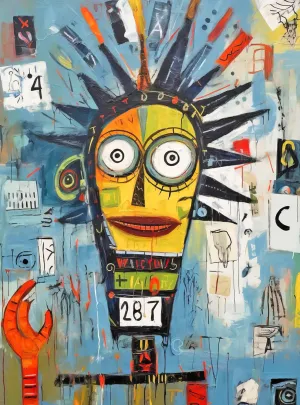 insignificant libel virginal correspondent ala for Adults | Neo-Expressionism Art | Vibrant | Coolest Brain-Teasing Puzzle Cross & Glory - Cosmic Codex of Colors - 1000 Piece Jigsaw Puzzle 